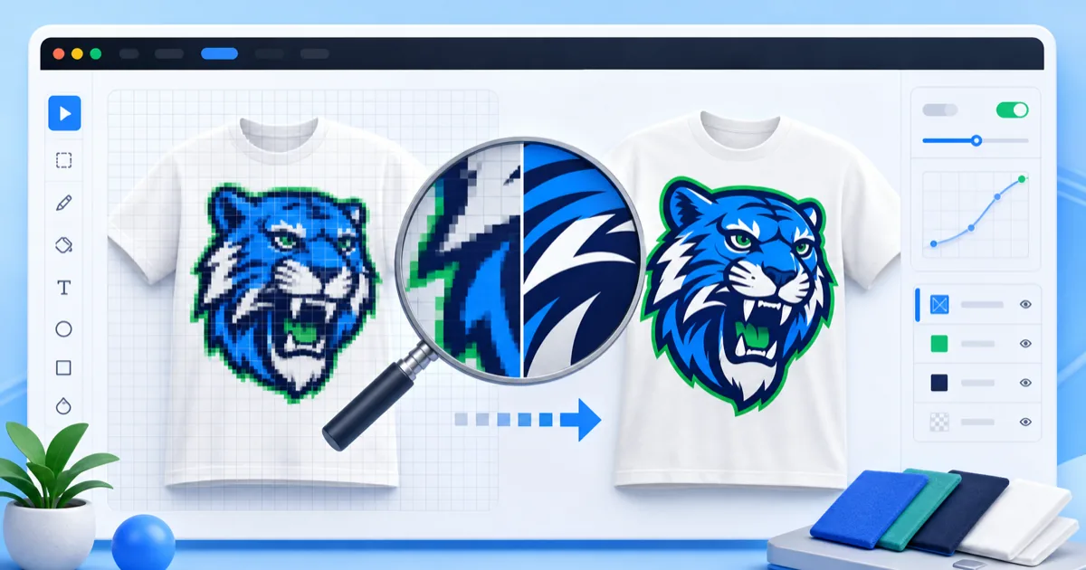 Fix Low-Resolution Images for DTF Printing | DTFBuild